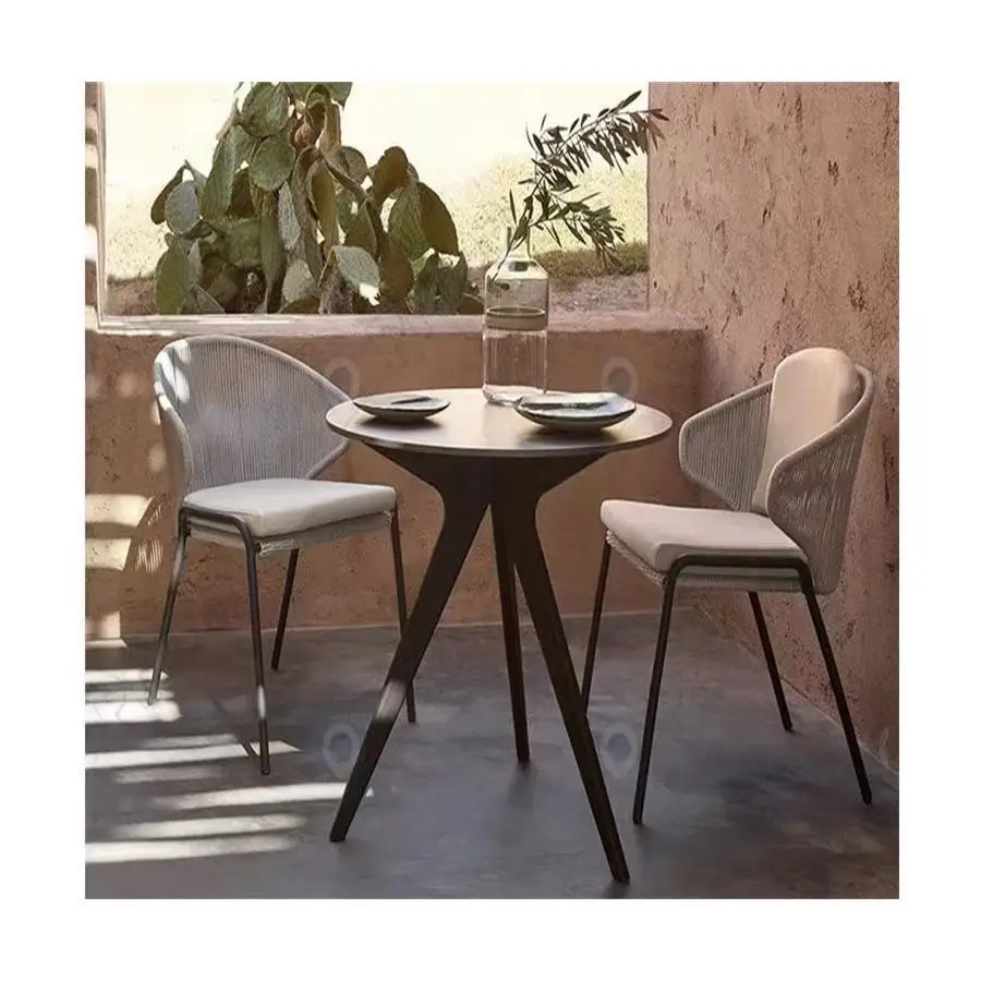 Patio Garden Furniture Outdoor Set Sofa Outdoor Aluminum Sofa With Firepit Table