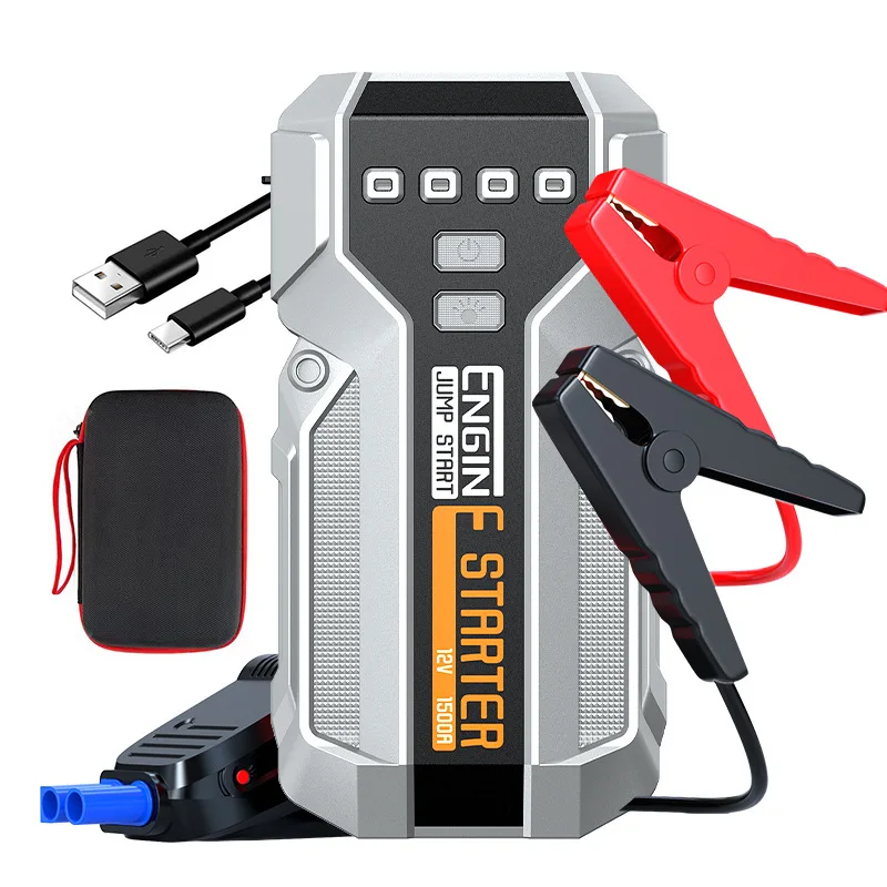 X2-8000Z 8000mAh Large Capacity Car Emergency Start Power Supply Outdoor Portable Rescue Vehicle Jump Starter Power Bank