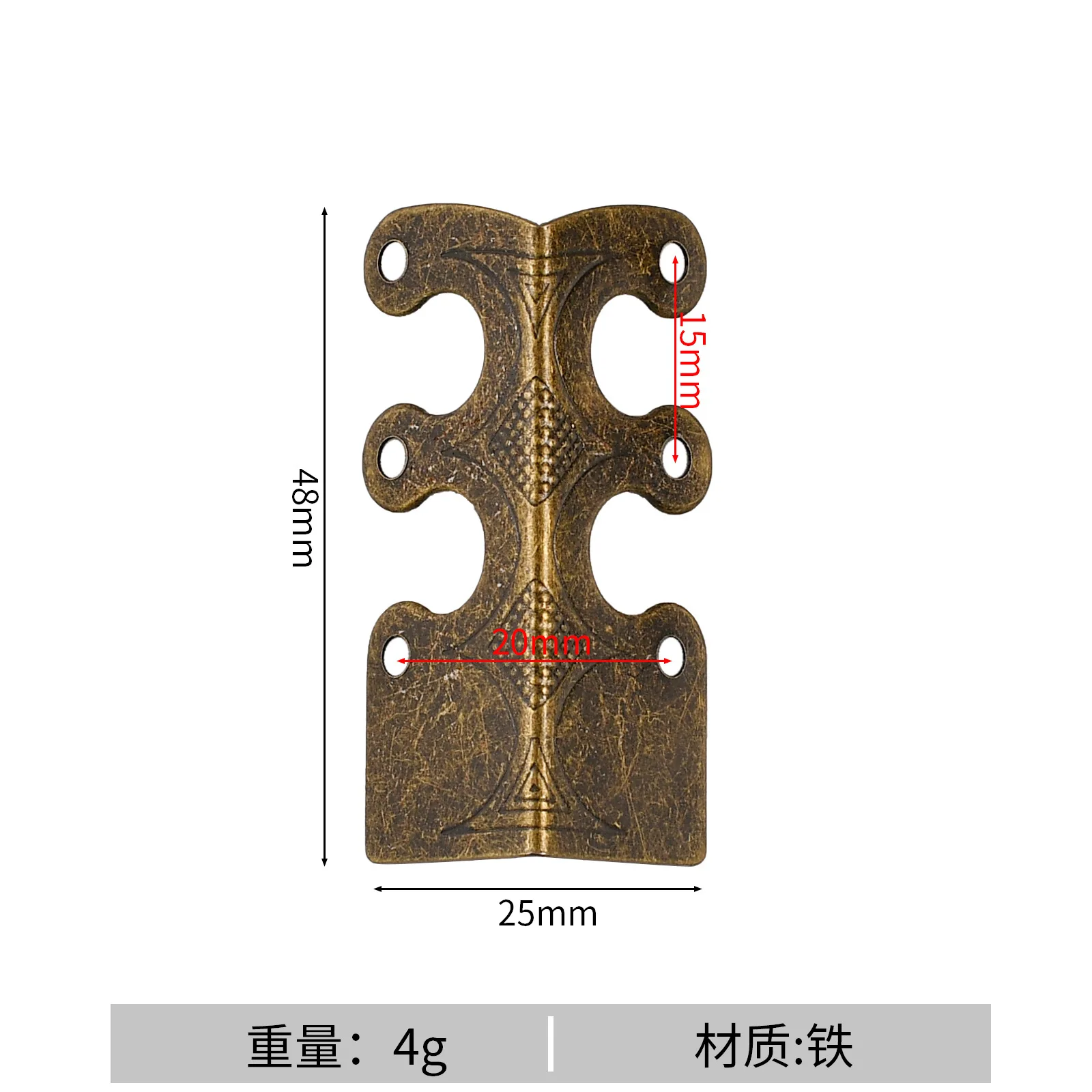 Variant: 48mm bronze-12pcs