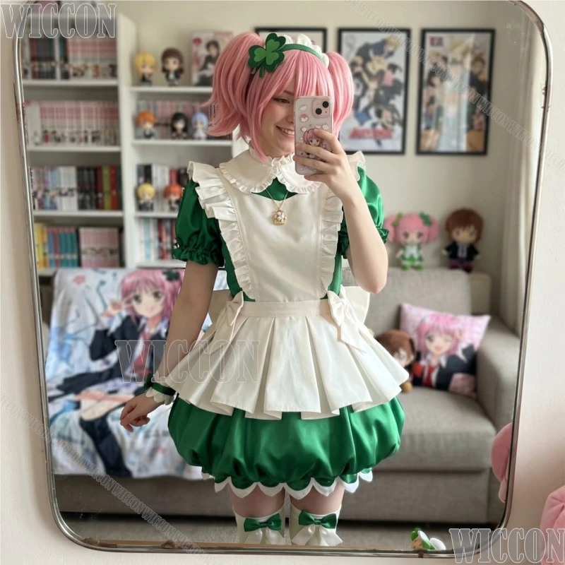 

Shugo Chara Hinamori Amu Cosplay Costume Anime Game Transforming Flower Bud Dress Cute Lolita Halloween Carnival Girll Role Play