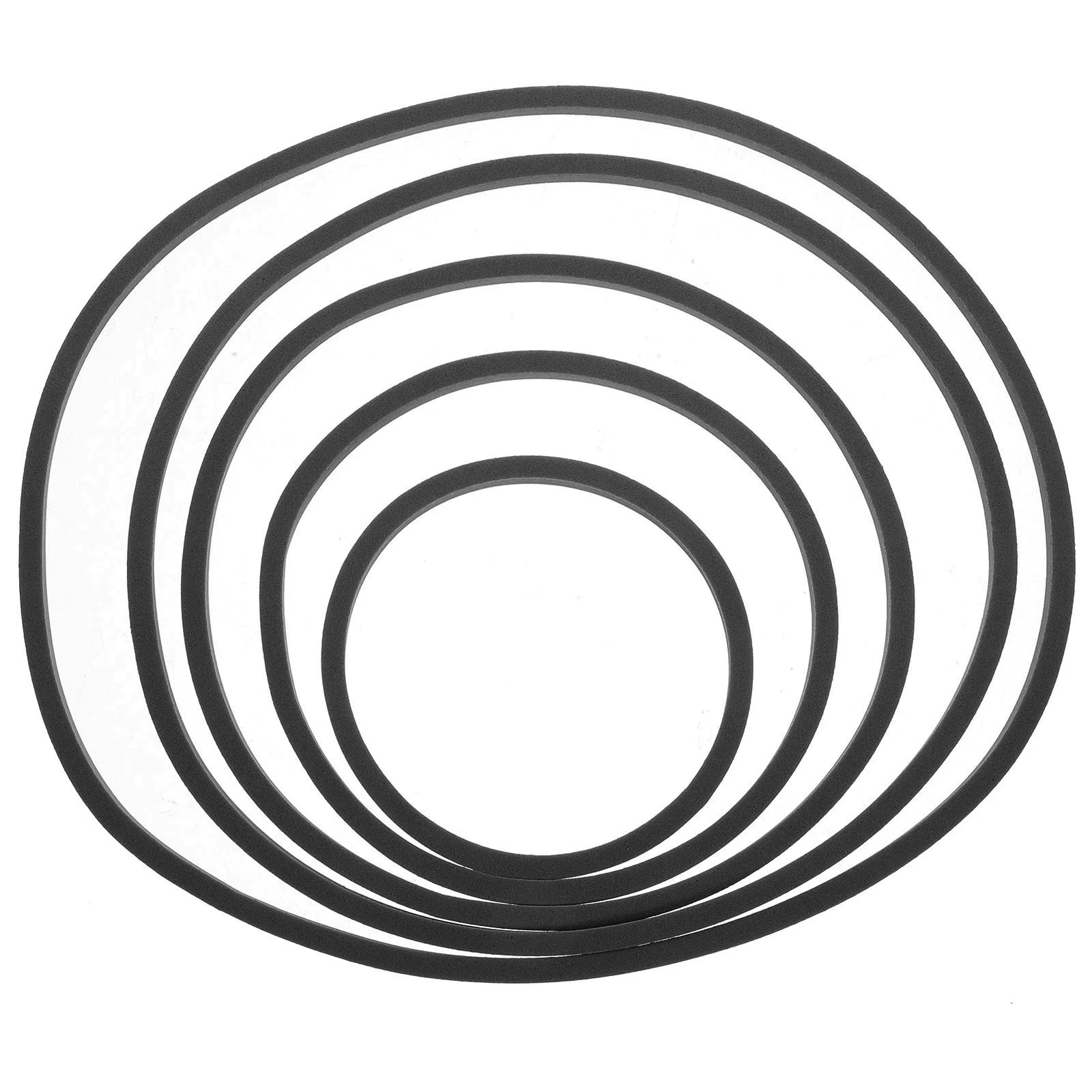 

5 Pcs Floating Plant Fence Fish Tank Rings Aquarium Feeding The Reusable Duckweed Isolation Accessories Eva