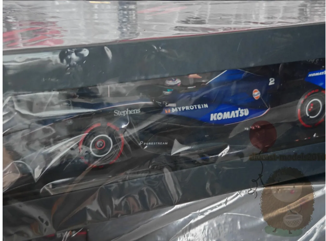 

Spark 1:18 FW46 F1 Racing 2024 Resin Diecast Model Car Hobby birthday Gifts Blue