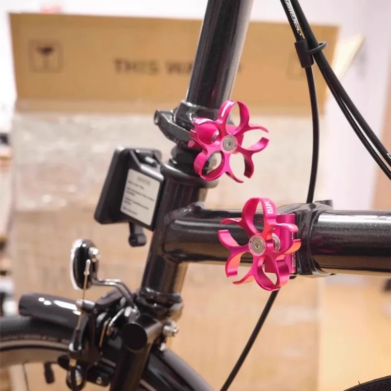 

rabike 1pair sakura hinge clamp for brompton Cline Pline Ultra-light hinge clip