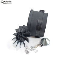 QX-MOTOR Upgraded version QF2822 12 Blades Ducted Fan CW CCW without Motor For 64MM EDF RC Remote Control Toy Parts Model Drone