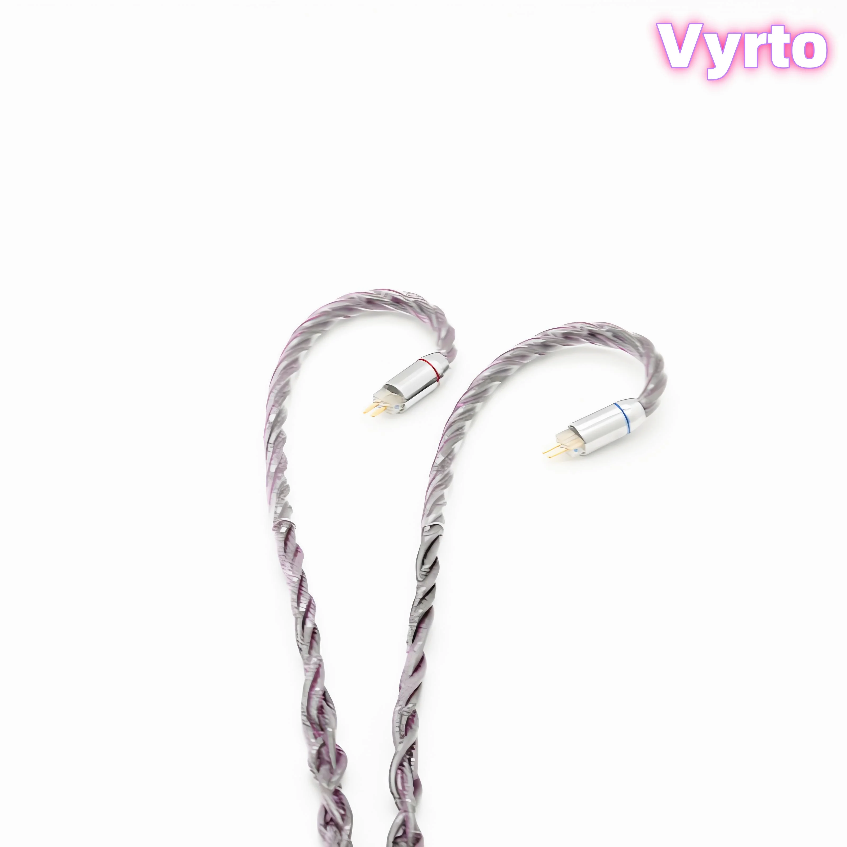 Vyrto-72 cabo ime guhe cobre ilusão cor 8 fios mmcx/qdc/tfz/0.78 fones de ouvido atualização cabo de áudio