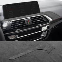 For BMW X3 G01 X4 G02 iX3 G45 Made of Alcantara Car Dashboard Cover Instrument Panel Trim Stickers Interior Tuning Accessories