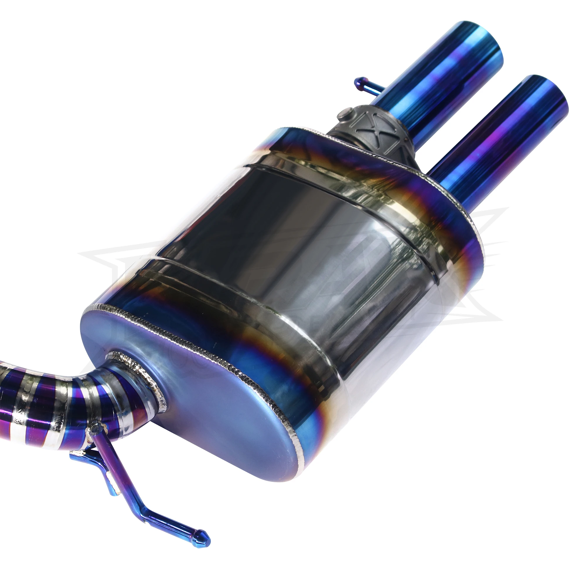 نظام Catback الأداء WRAX لأودي A4 A4L B8 1.8T 2.0T 2009-2016 أنبوب سبائك التيتانيوم يعزز جودة ملاحظة العادم #2