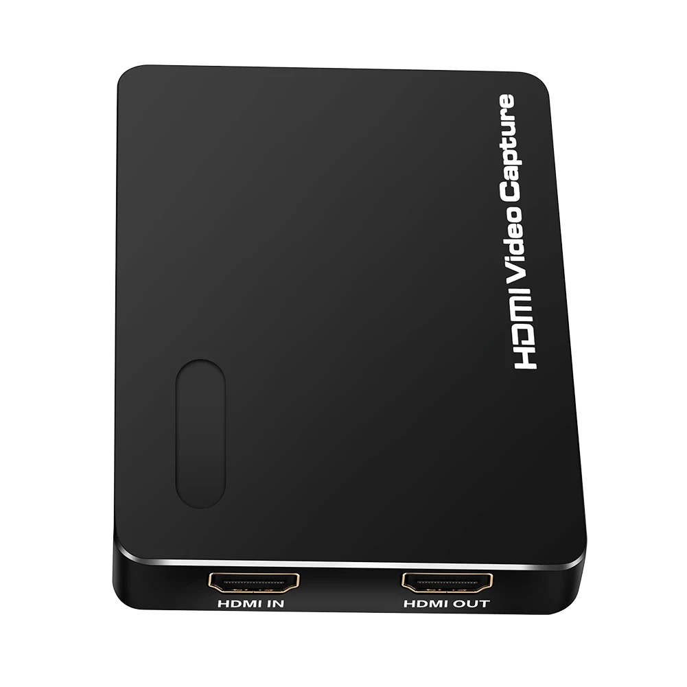 Captura de jogo 4K HDMI USB 3.2 60Hz Placa de captura de áudio e vídeo Plug & Play para jogos/transmissão ao vivo/videoconferência