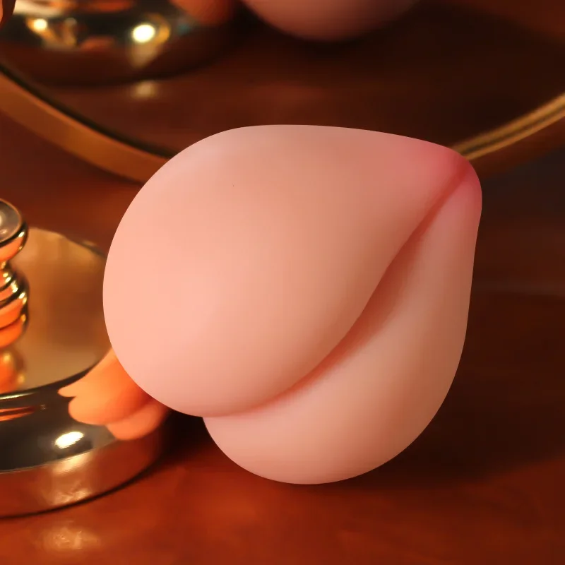 Artificial Chest Fake Silicone Breast Toys Men Masturbator Stress Squeeze Ball Soft Mini Boobs Toy Pocket Pussy Adult Products