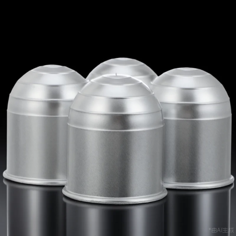 

4Pcs Trailer Coupling Protective Covers Locking Ring Universal Towing Hitch Cap Trailer Rod Dirt Corrosion Weatherproof