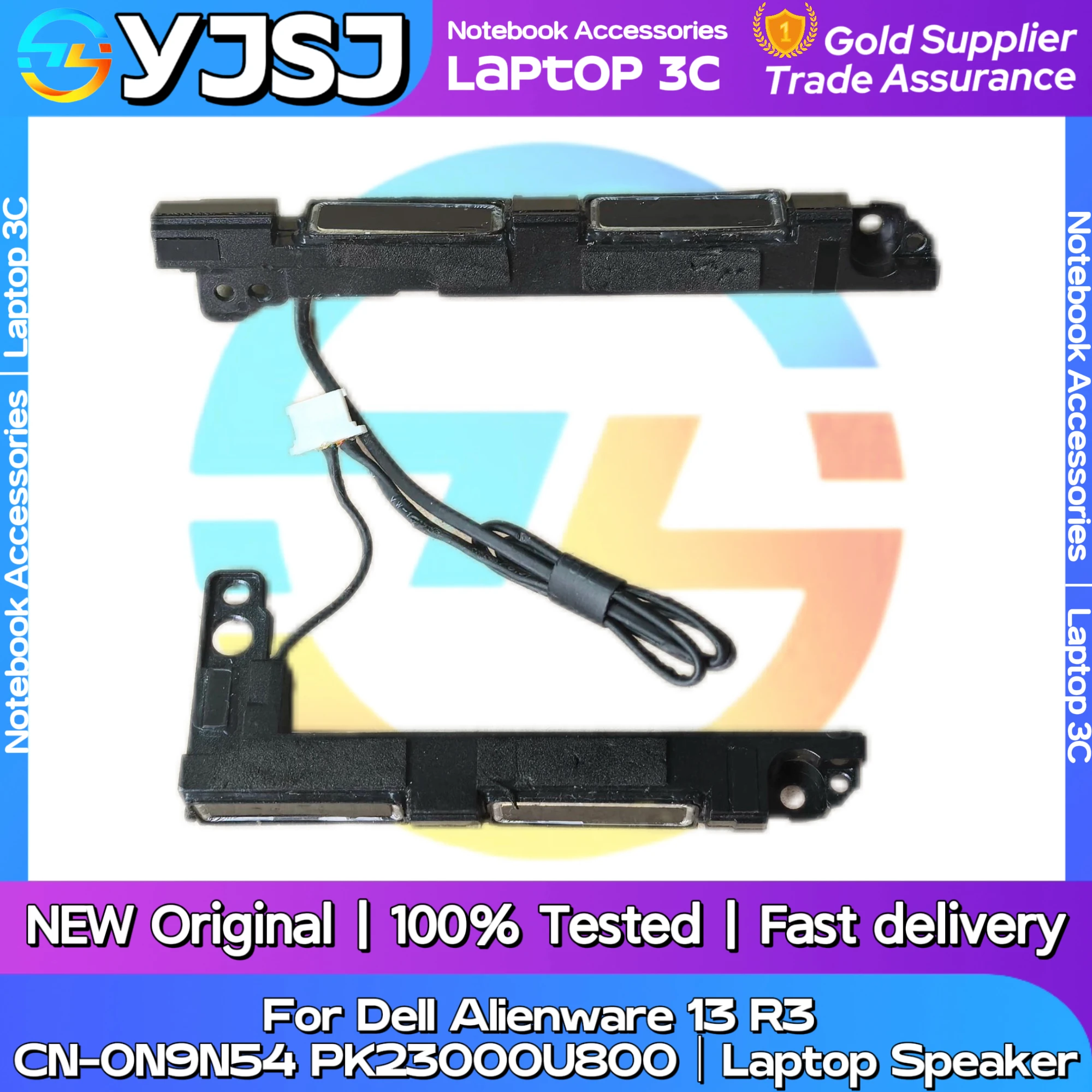 

New Original Laptop Notebook Audio Speaker For Dell Alienware 13 R3 built-in speaker horn audio CN-0N9N54 PK23000U800