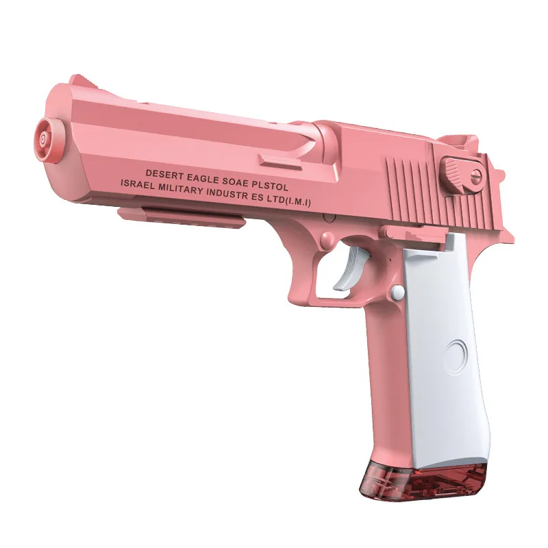 Pistola de água do águia do deserto das crianças brinquedos verão ao ar livre brinquedos de praia pistola de água elétrica brinquedos de spray de água