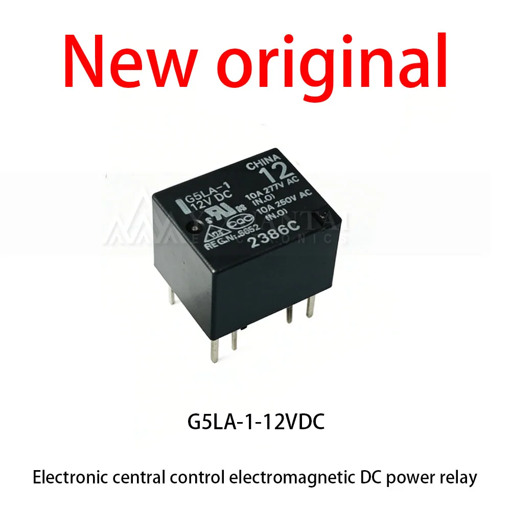 10 Pcs/Lot New original  G5LA-1-12VDC Electronic central control electromagnetic DC power relay