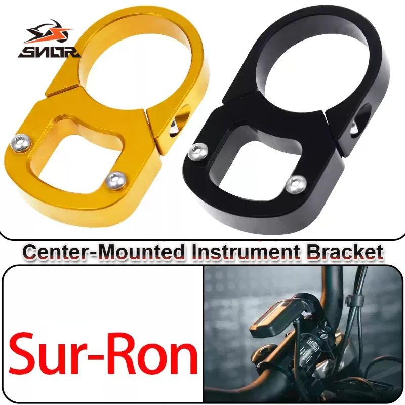 SNOR CNC Aluminum Digital Display Relocation Bracket Protector For Sur-Ron Light Bee X LBX Segway X160 X260 Electric Dirt‑Bike