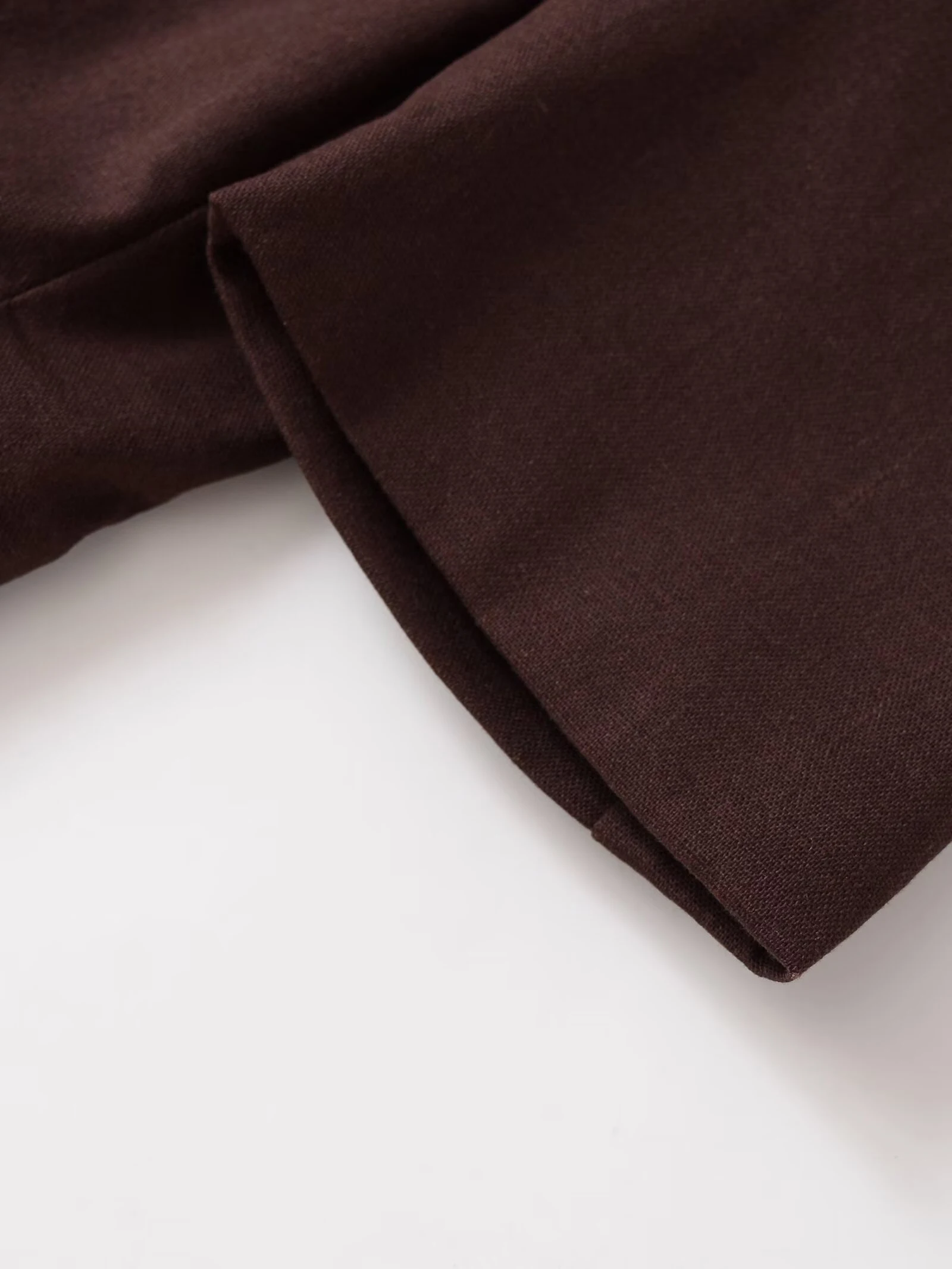 Осенние новые поступления, женская мода, повседневный дизайн, льняной пиджак с подкладкой на плечах, куртка