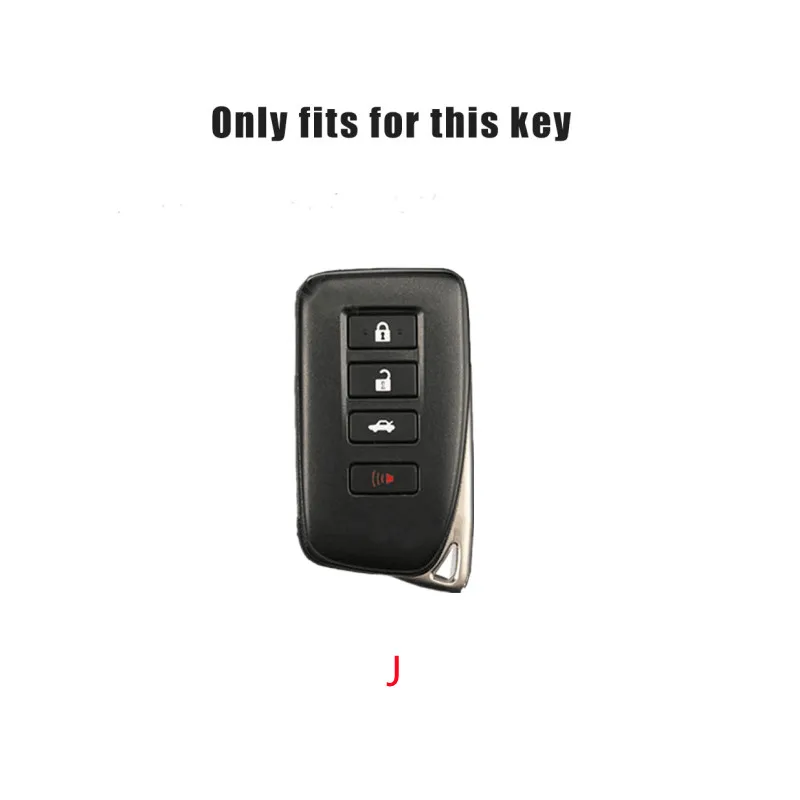 Zinc Alloy Car Smart Key Case Cover Shell Accessory For Lexus NX IS RX ES GX LX LS UX GS 200 260 300 350 NX200 NX300 RX350 ES300