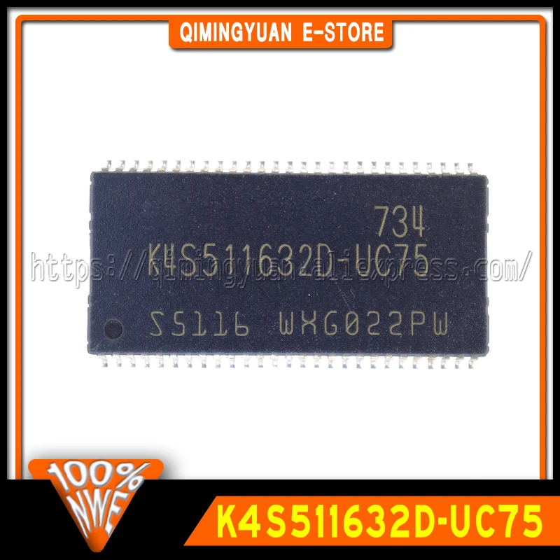 

10PCS~100PCS/LOT K4S511632D-UC75 K4S511632D TSOP54 New original