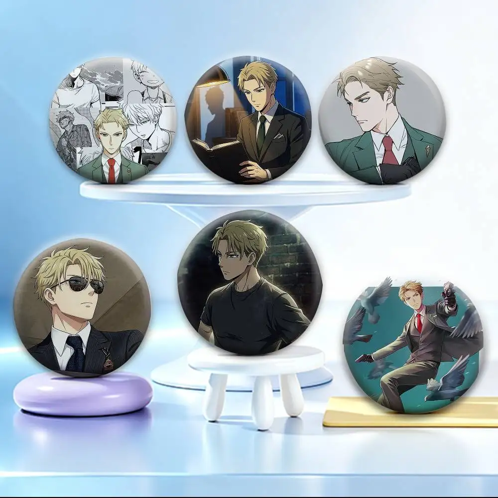 Twilight Agent Loid Forger   Badges Creative Tinplate Button PinsBrooch Badge Clothes Backpack