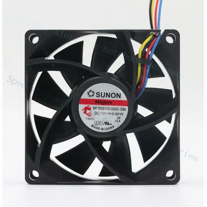 

Вентилятор охлаждения SUNON MF70251V2-Q00C-S99 7025 7 см 0.9 Вт 12 В 4-контактный PWM Maglev, 1 шт., класс A+