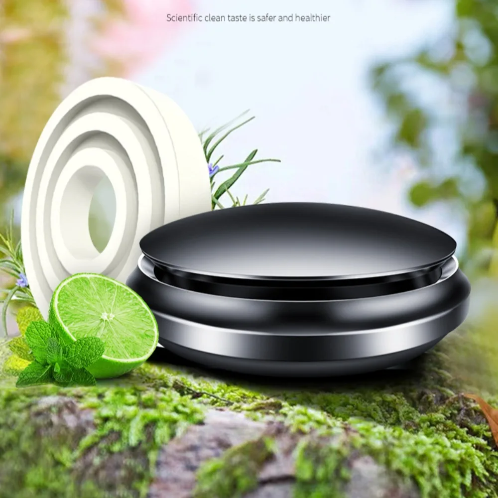 Eliminate Odor Car Aromatherapy Portable Metal Base Purify Air Odor Eliminator Ornaments Essential Oils Diffusers Home Office