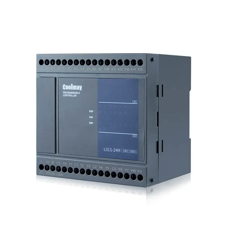 Coolmay Source Factory L01S series PLC programmable logic controller for industrial control RS232 RS485 with free software