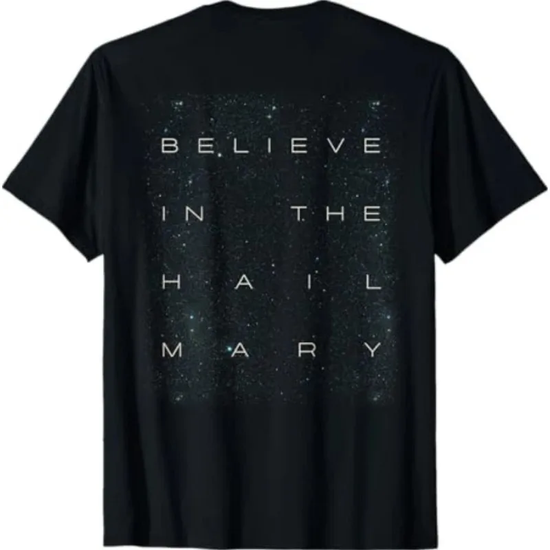 Project Hail Mary Merch 2026 Unisex T-shirt Men Short Sleeve Tops fashion Tee Clothes Causal Y2K Tops