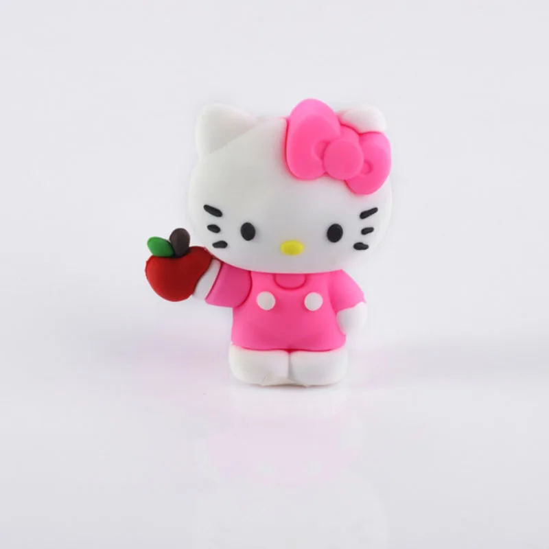 MINISO Cartoon Hello Kitty Schoen Charmes 3D Pop Kat Kid's Klompen Accessoires Mooi Cadeau Idee Voor Verjaardag Kerst Feestartikelen