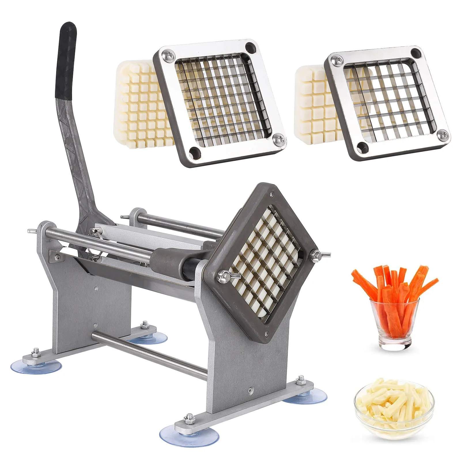 Stainless Steel Potato Cutter with 1/2