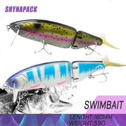 Jointed Bait 160mm 59g Swimbait Fishing Lures Hard Body Floating Bass Pike Fishing Bait Tackle Drt Klash Swimbait