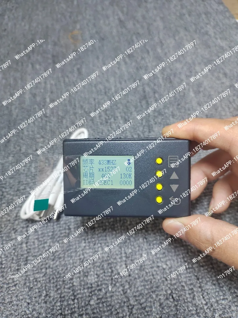 Remote Control Analyzer, Remote Decoder, Wireless Control System, Scan and Decode Single frequency 433mhz 433 MHz 315 MHz