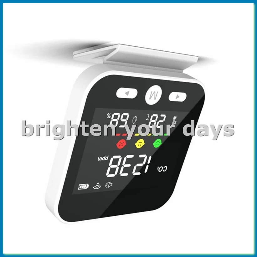 

Tuya Wi-Fi монитор качества воздуха CO2 измеритель углекислого газа детектор измерения температуры и влажности NDIR инфракрасный тестер-A79U