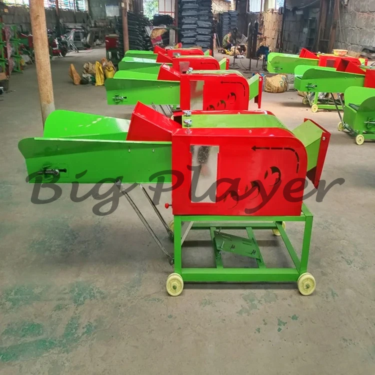 Chaff Cutter Straw Chopper Corn Stalk Forage Silage Shredder Crusher Farm Hay Grass Grinder Cutting Machine Price