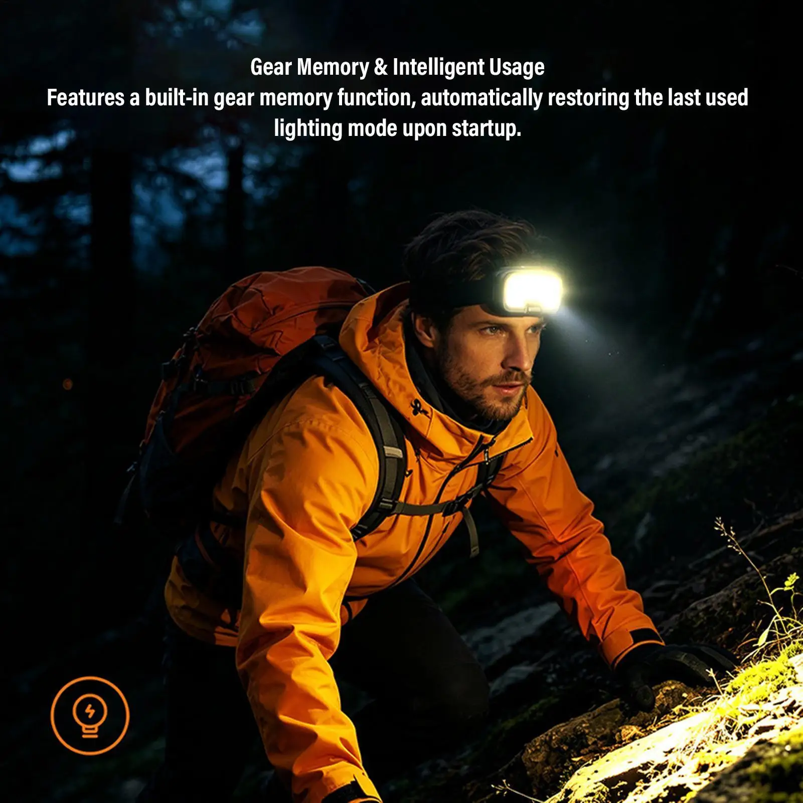 

Head Lamp 14 Modes Rechargeable LED Hard Hat Light 900 Lumen Waterproof Bright Headlamp For Camping Hiking Fishing Walking Night
