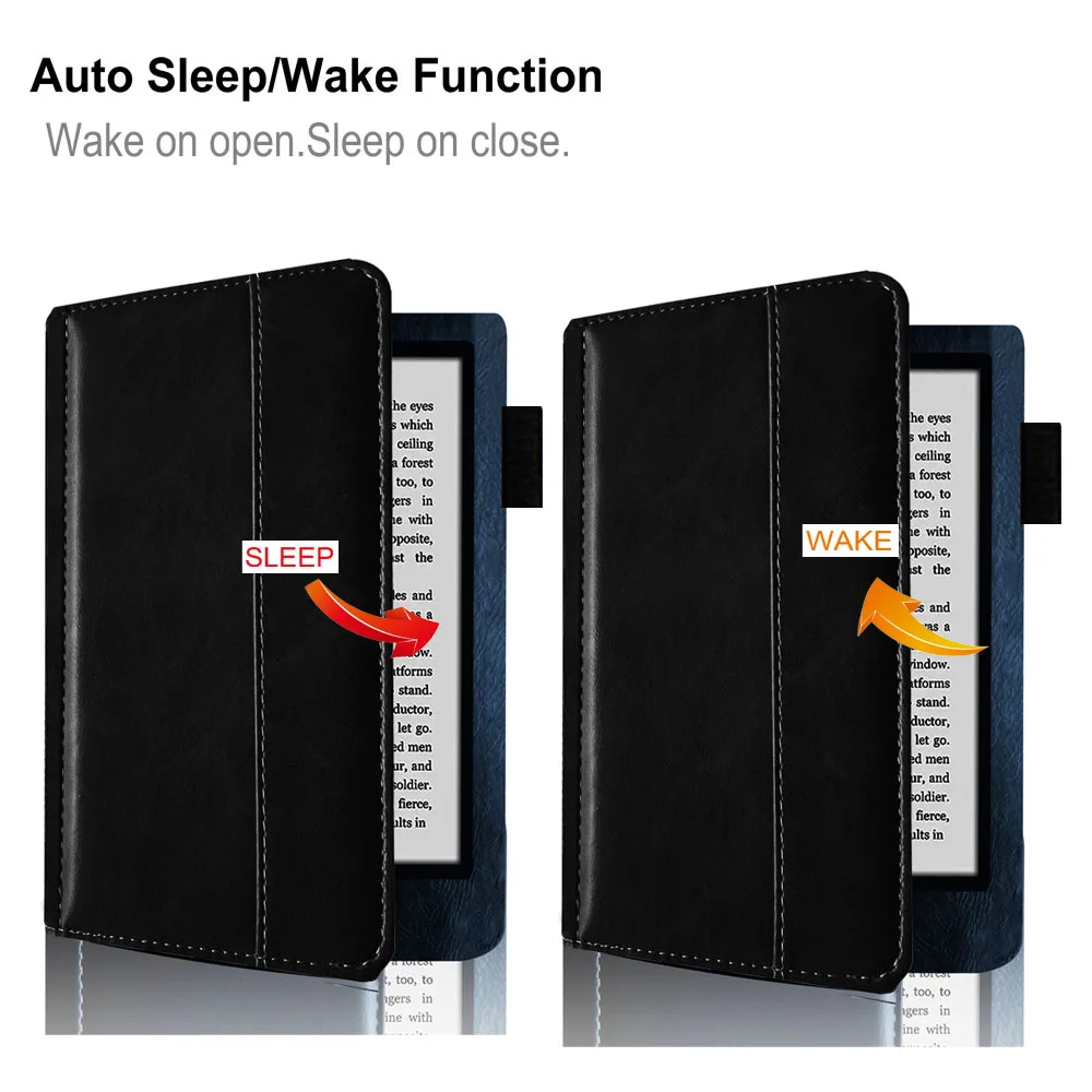 Case for 6“ Kobo Aura Edition 2 (Model:N236) Slim, Lightweight & Protective Cover with Smart Auto Sleep-Wake Function