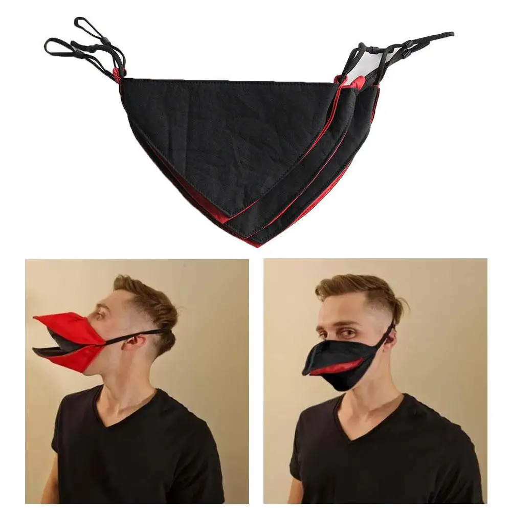 Funny 3D Movable Bird Beak Mask Breathable Animal Mouth Face Cover For Carnival, Cosplay & Party Gift Animal Mouth Mask M3C2