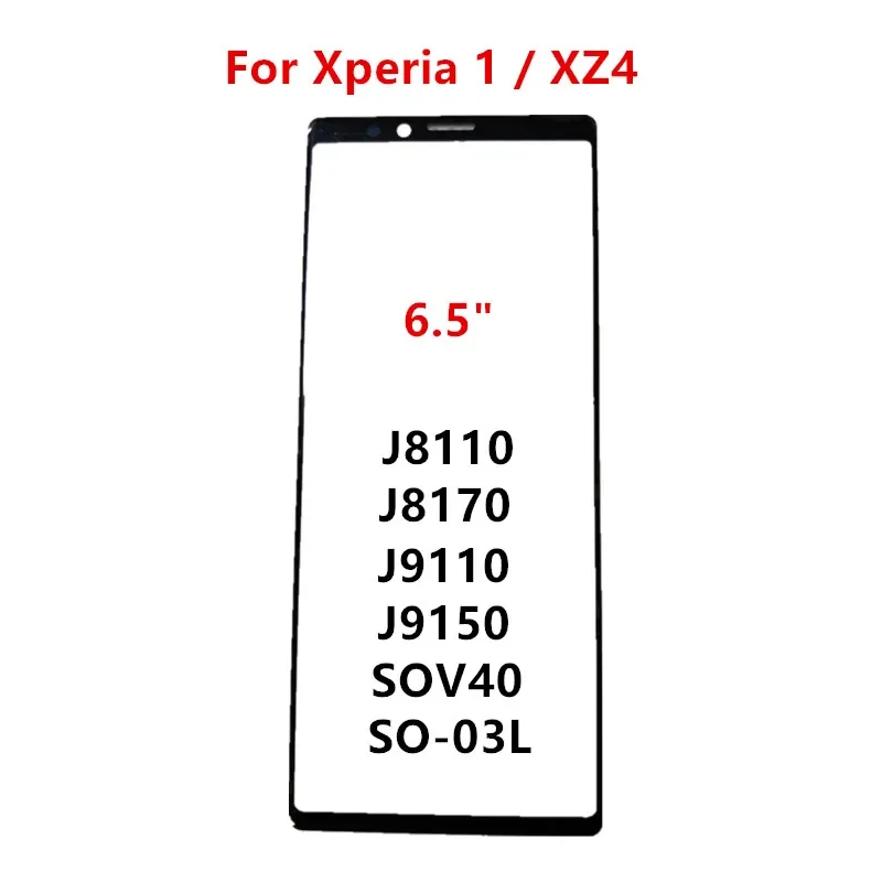 Xperia1 Outer Screen For Sony Xperia Pro i 1 iii 5 ii 10 Plus Front Touch Panel LCD Display Glass Cover Repair Replace Parts