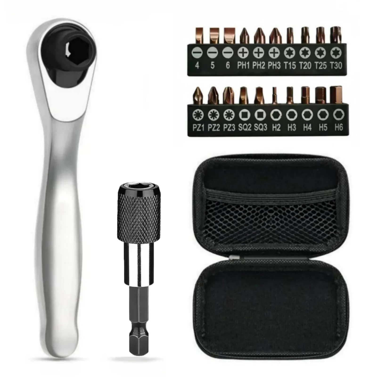 AliExpress probon 22IN1 Bike Allen Key Spanner Single-Ended Torque Ratchet Wrench Set Match 1/4 Inch Screwdriver Set For Bicycle Hand Repair Tools