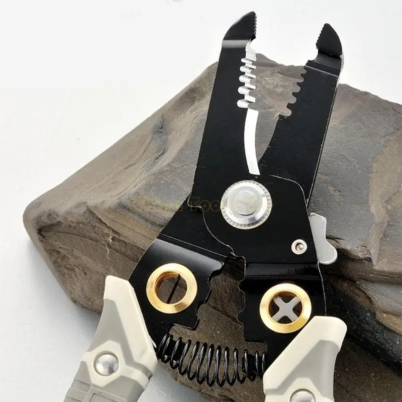 57QF Multifunctional Electrician Pliers For Wire Splitting Stripping Cutter Tool