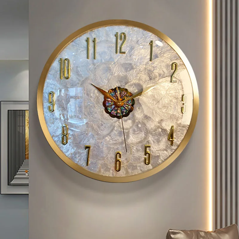 Luxury Modern Wall Clocks Acrylic Originality Battery Design European Wall Clocks Nordic Silent Reloj De Pared Home Decoration