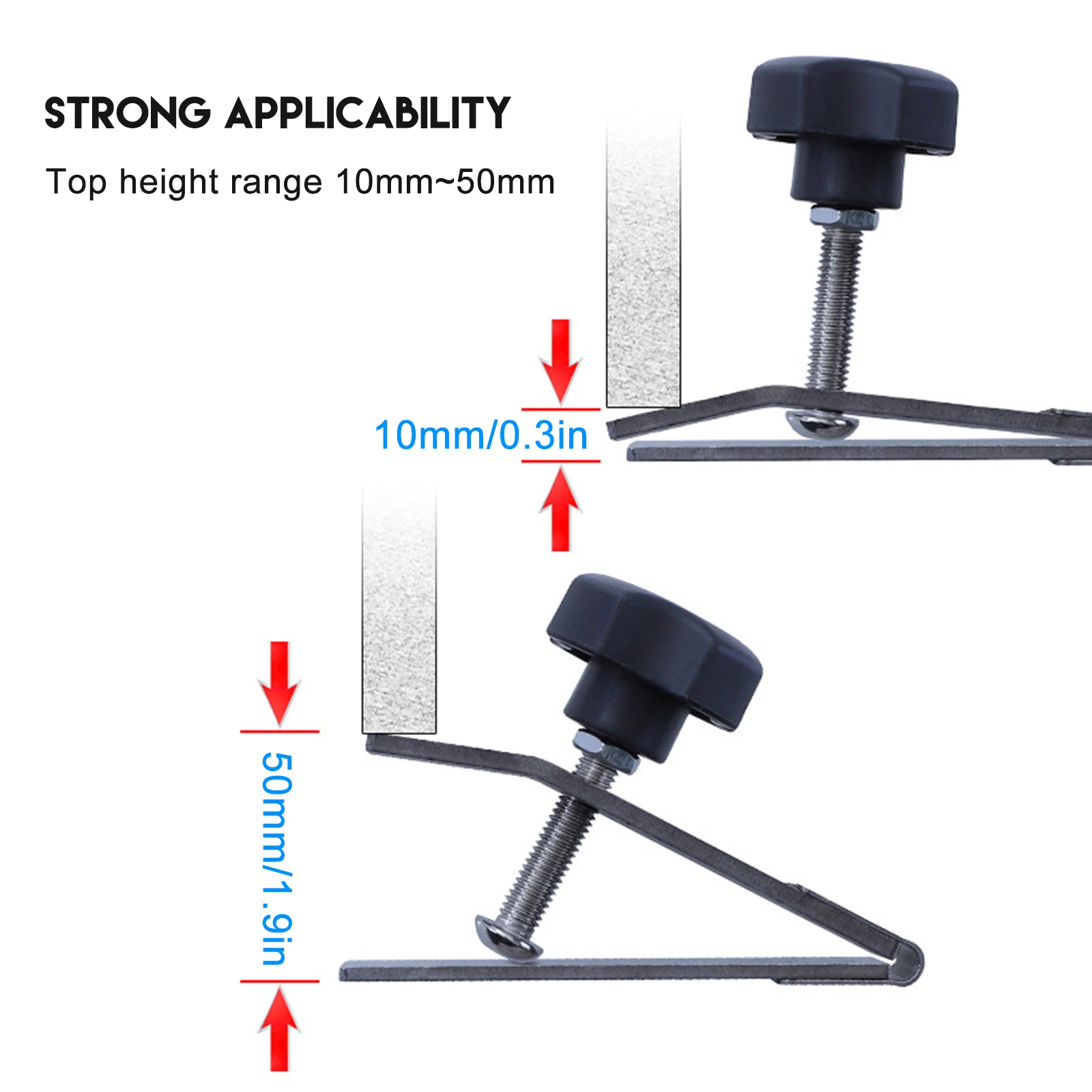 Construction Tools Manual Tile Locator Wall Tiles Regulator Height Adjustment Positioner Leveler Ceramic Fine Thread Rising