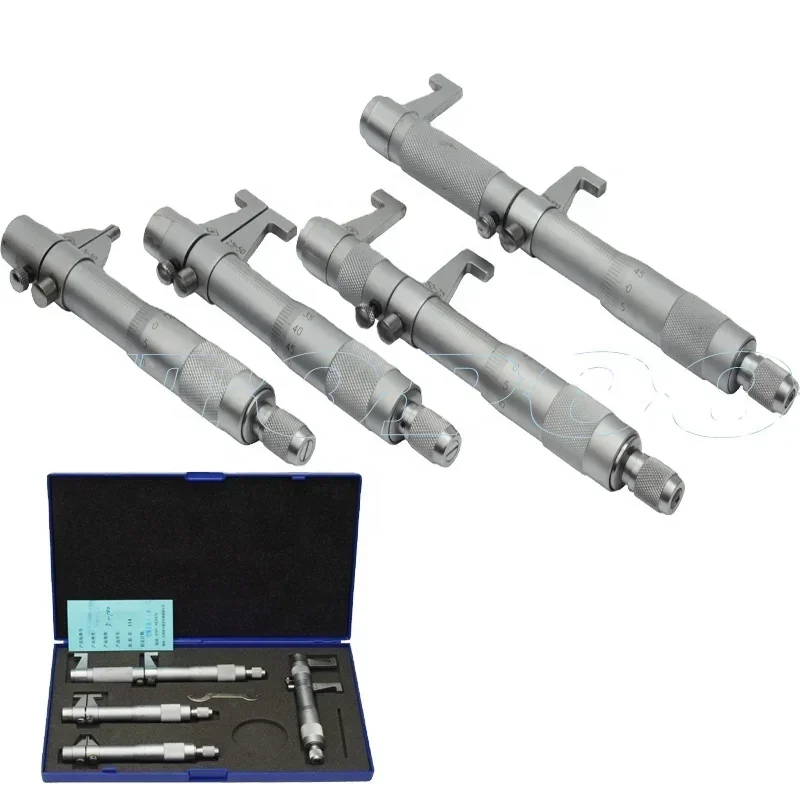 2025 ETOPOO Brand 4in1 0-100MM 0.01MM Inside Micrometer Set With Plastic Box