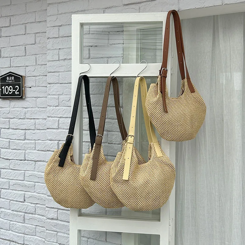 Vintage Women Straw… - image