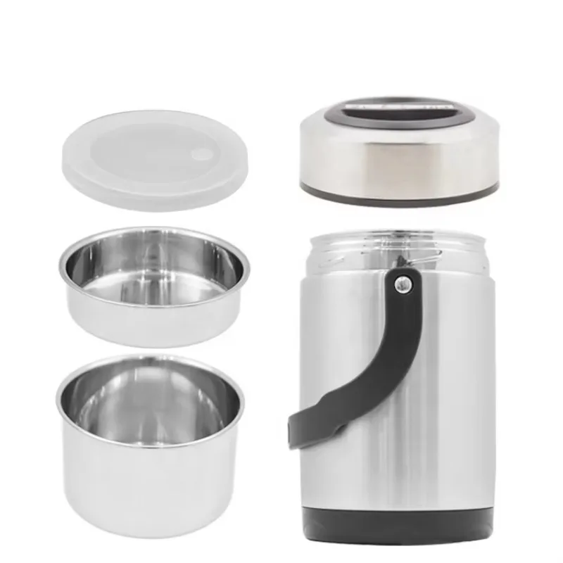 Wholesale Vacuumed Insulated Thermal Bento Container Lunch Box Stainless Steel 24hours Keeping Food Hot Soup Snack Flask