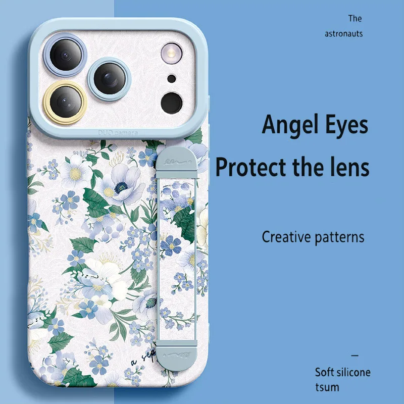 Deluxe Case For iphone 17 16 15 14 13 12 11 Pro Max Silicone Advanced Cell Phone Protective Cover Retro Peony Bird