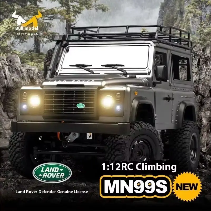 1/12 Land Rover Defender Mangniu MN99S RC CAR RC CAR Simulation Off-road Model Climbing Car Toy Car Metal Upgrade