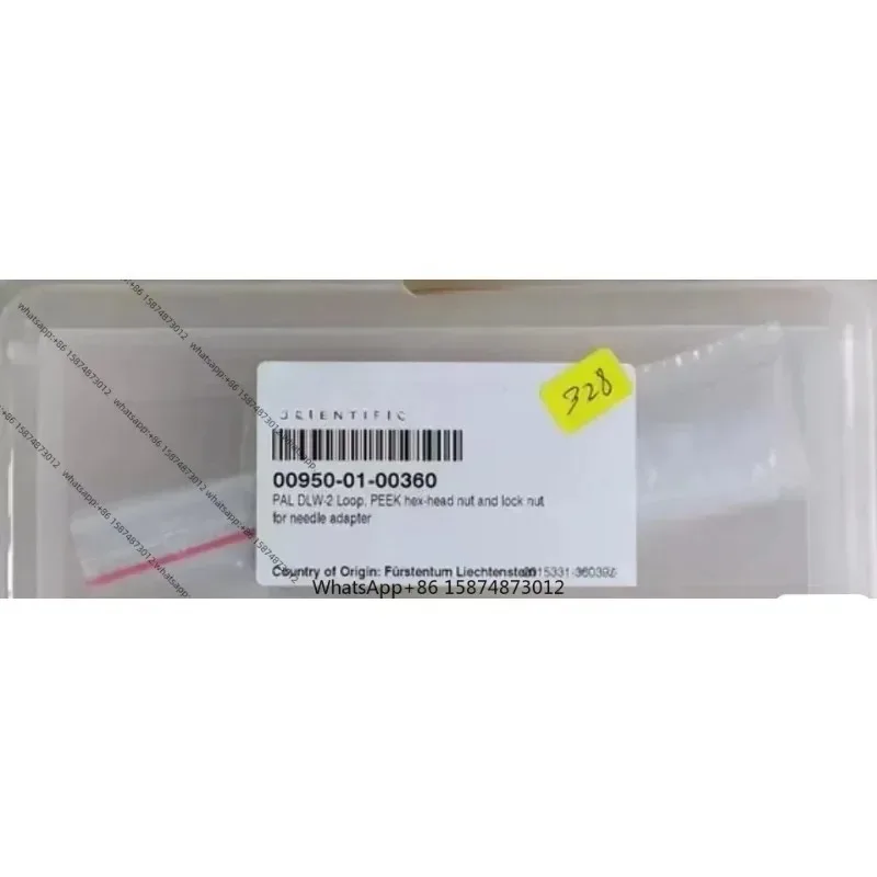 

For The rmo 00950-01-00360 PAL DW-2 Loop PEEK Hex-Head Nut And Nut For Ne Edle Adapier