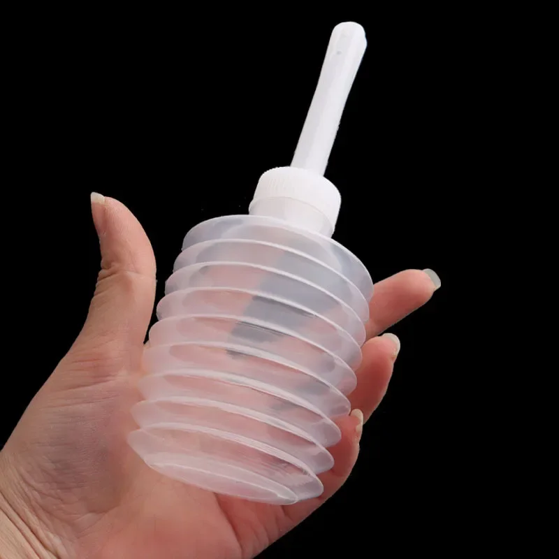 180 مللي حقنة شرجية المستقيم حقنة شطف المهبل المكونات الشرج المهبل دش نظافة البخاخ المتاح الطبية الشرج الأنظف #1