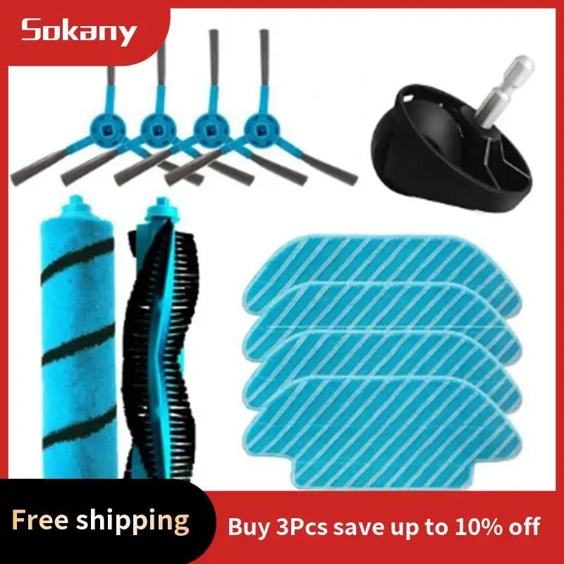 

A68M-Suitable For Conga Sweeping Robot Accessories 5090 4090 Main Brush Carpet Brush Side Brush Rag Filter Universal Wheel