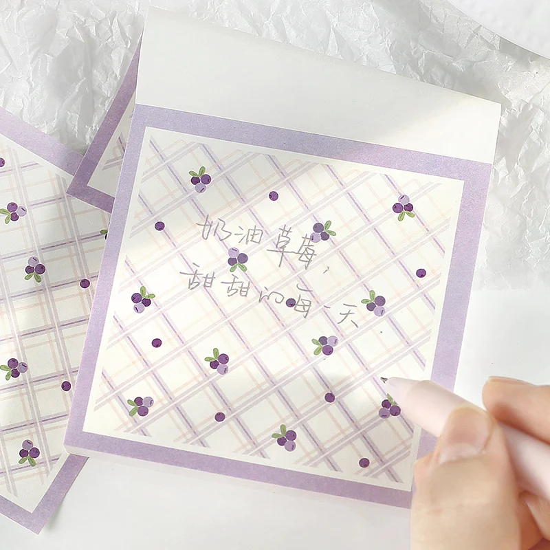 100 قطعة/الحزمة سلسلة متجر شبكة أوراق الزهور رسالة الطالب مذكرة ملاحظات مكتب اللوازم المدرسية القرطاسية لطيف #3