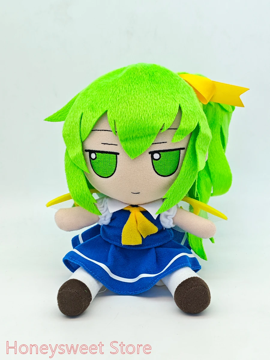 

Новый аниме TouHou Project FUMO Daiyousei 20 см милая фигурка куклы плюшевые сидячие куклы игрушка косплей Kawaii рождественские подарки